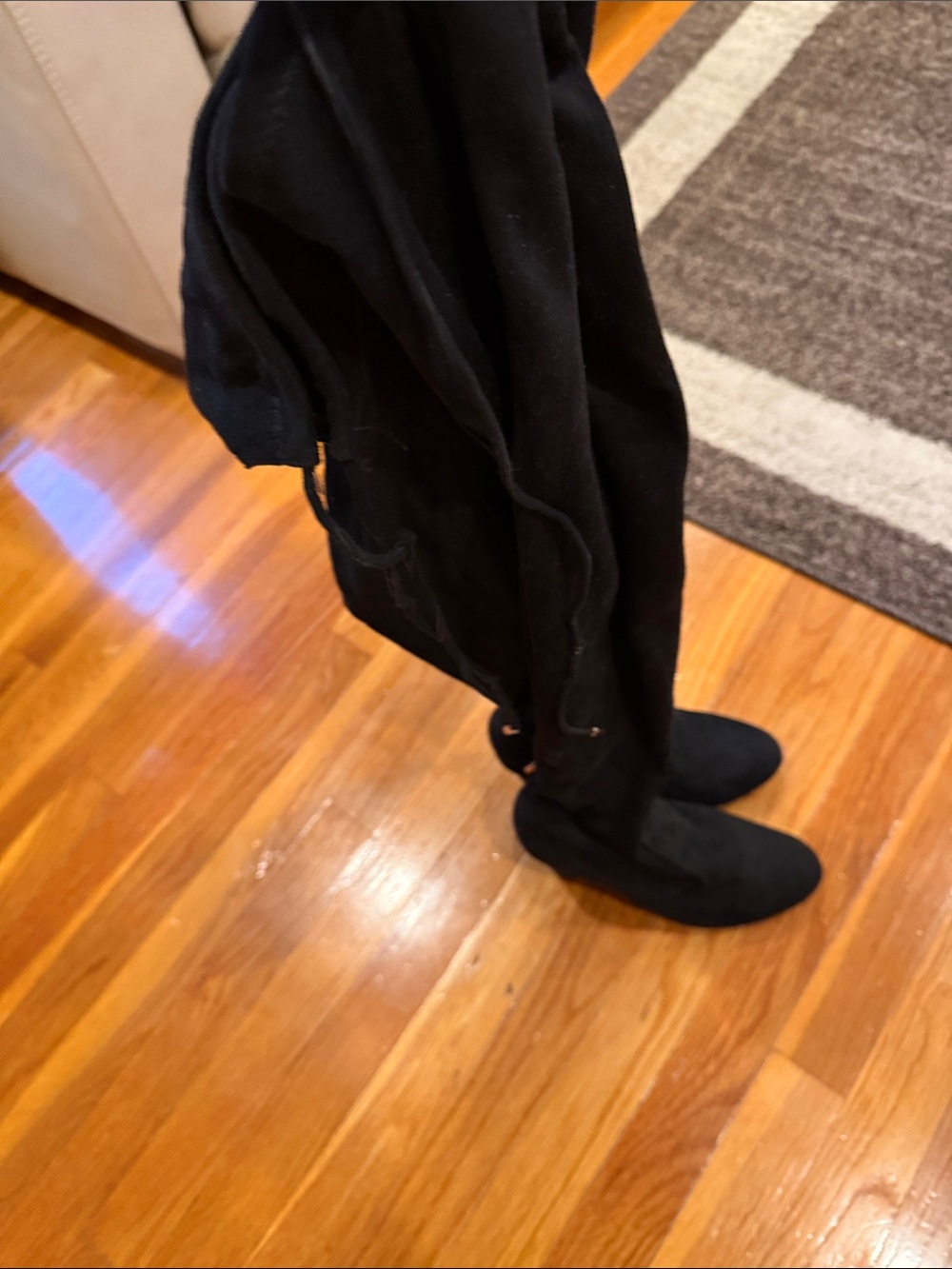 Black Over-the-Knee Boots